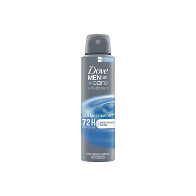 Deodorant Clean Comfort, DOVE, 150 ml