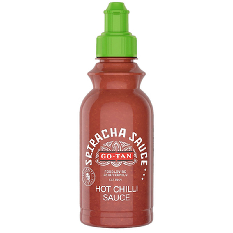 GO TAN Sriracha terav tšillikaste 215ml