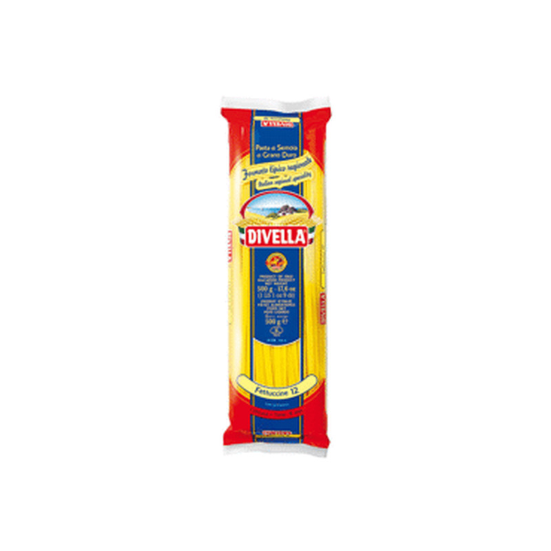 Spagetid Fettuccine Nr12 DIVELLA 500g