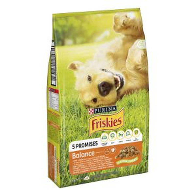 Kuiv koeratoit kana/loom/köögiviljad Balance, FRISKIES, 10 kg