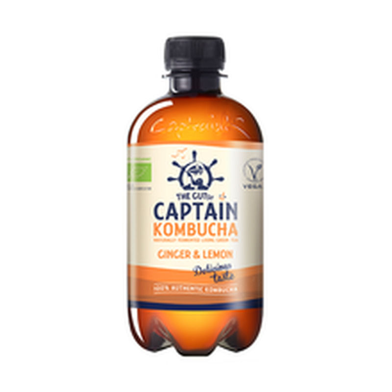 Ingveri-Sidrun, CAPTAIN KOMBUCHA, 400 ml