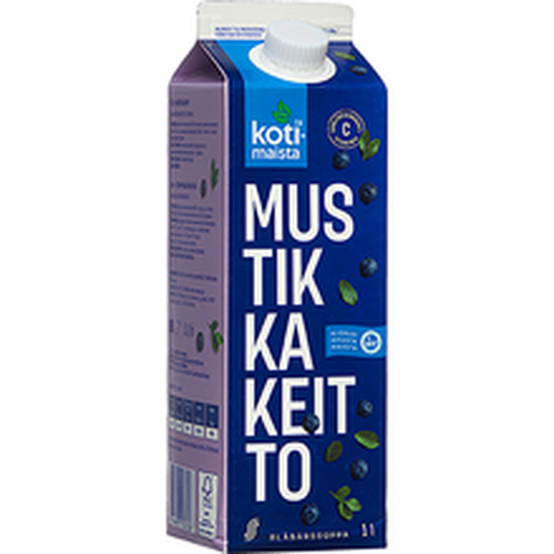 Kotimaista mustikakissell, 1l