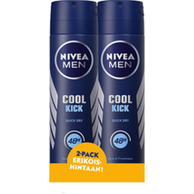 Spreideodorant Cool Kick 2x15 0ml