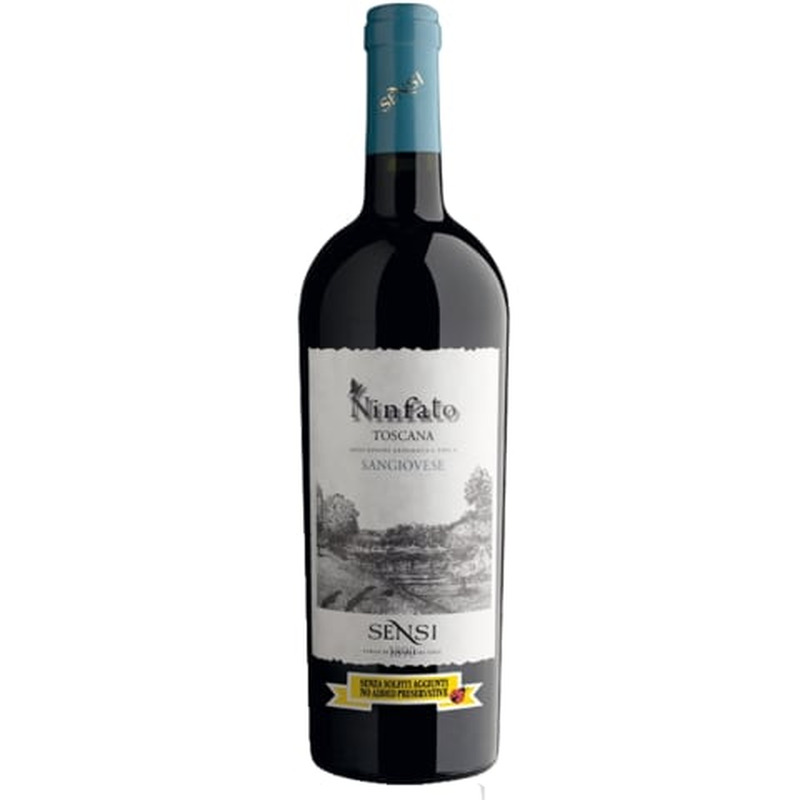 Kaitstud päritolunimetusega vein Sensi Ninfato Sangiovese 15%vol 0,75l