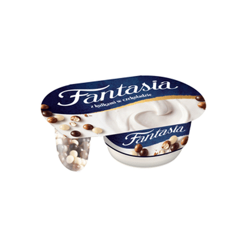 Jogurt FANTASIA šokolaadipallidega, 100g