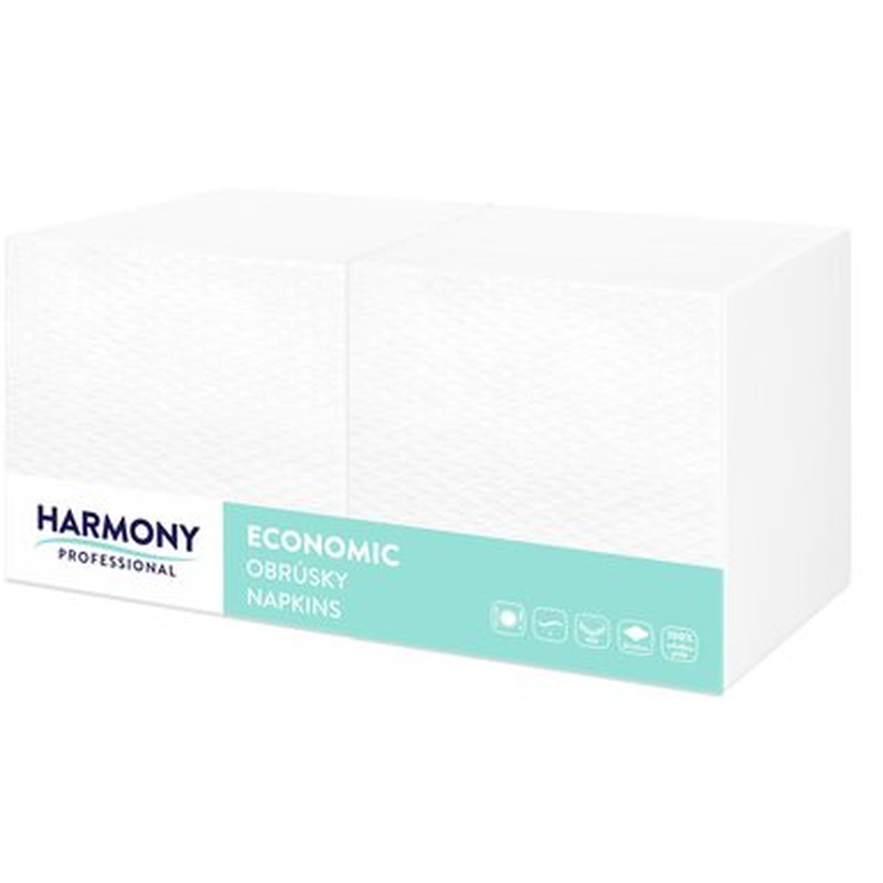 HARMONY Professional Salvrätikud 33x33cm 400tk (1-kih, valge)