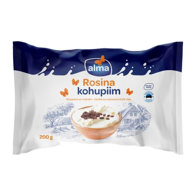 Kohupiim rosina Alma 200g