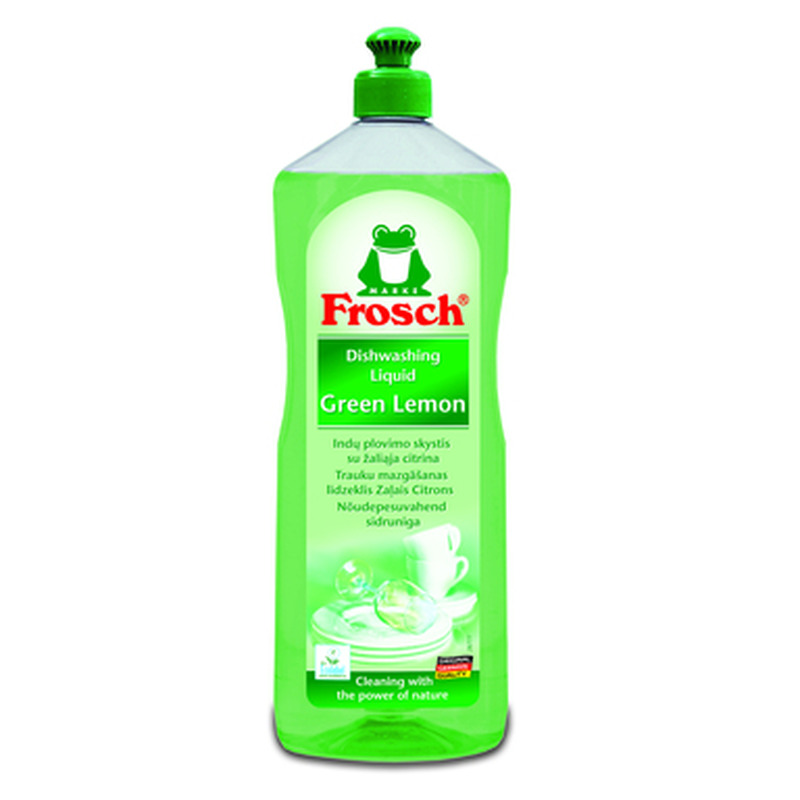 FROSCH Nõudepesuvahend Green Lemon 1l