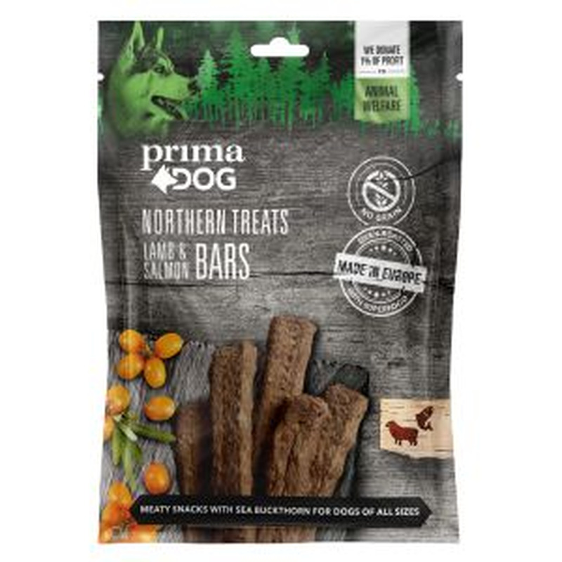 PrimaDog NT maius koerale 80g lammas-lõhe-astelpaju