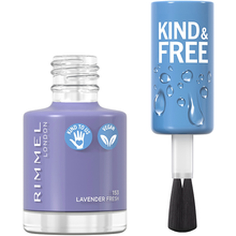 Rimmel k&f clean küünelakk 153 lavender light