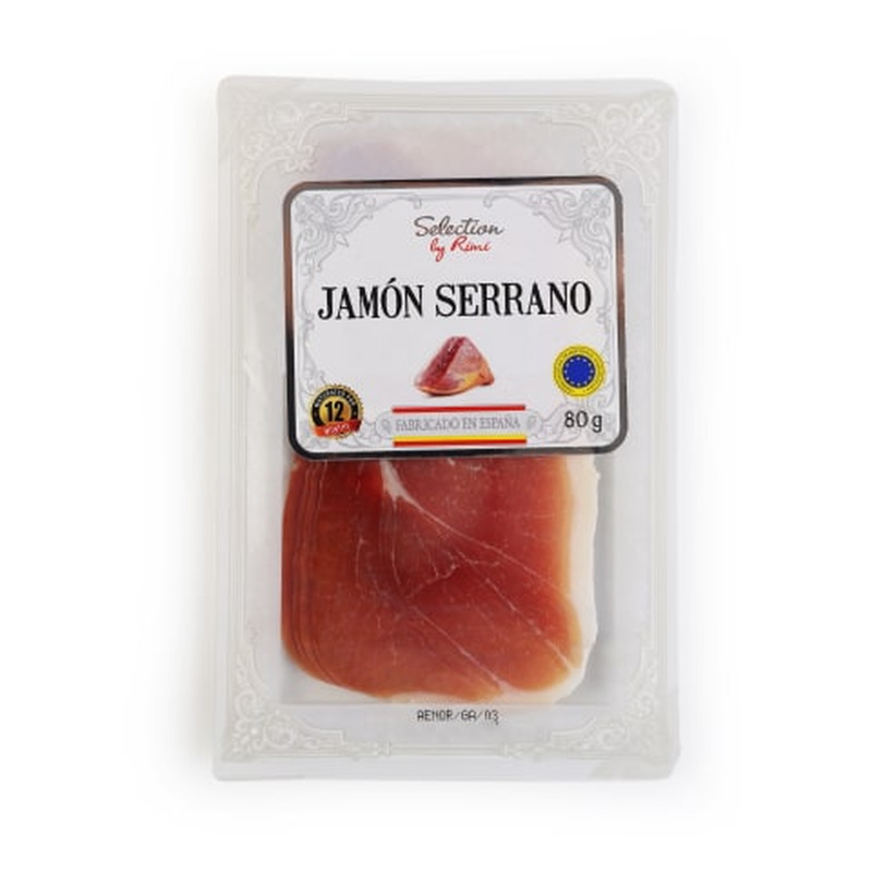 Sink Jamon Serrano, viilutatud Selection by Rimi 80g