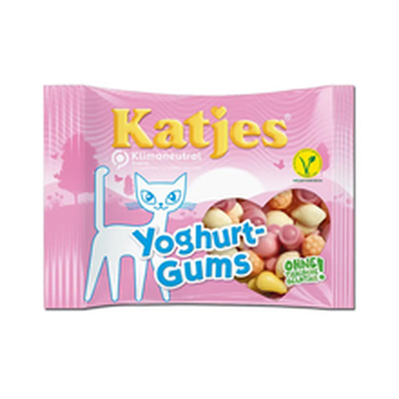 Kummikommid Yoghurt Gums, KATJES, 175 g