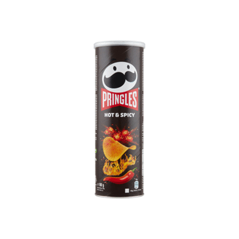 Kartulikrõpsud Hot & Spicy, PRINGLES, 165 g