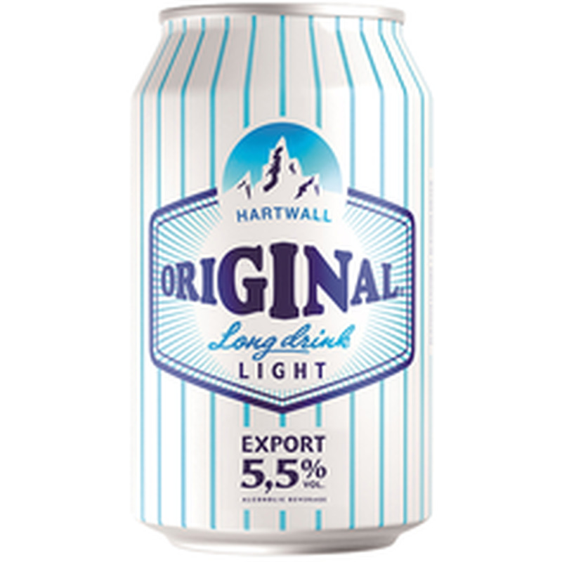 Long Drink Original Light, HARTWALL, 330 ml