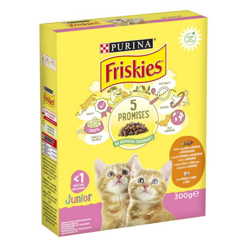 Kassisööt Friskies Junior 300g kuiv