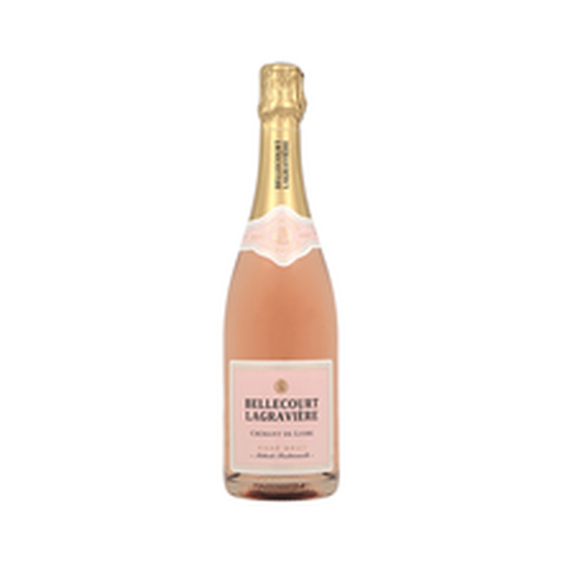 Bellecourt Lagraviere Cremant De Loire Brut Rose KPN kvaliteetvahuvein12%vol 750ml