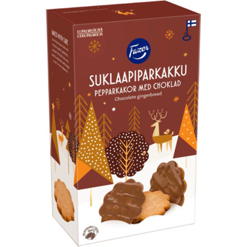 Piparkoogid šokolaadis, FAZER, 175g