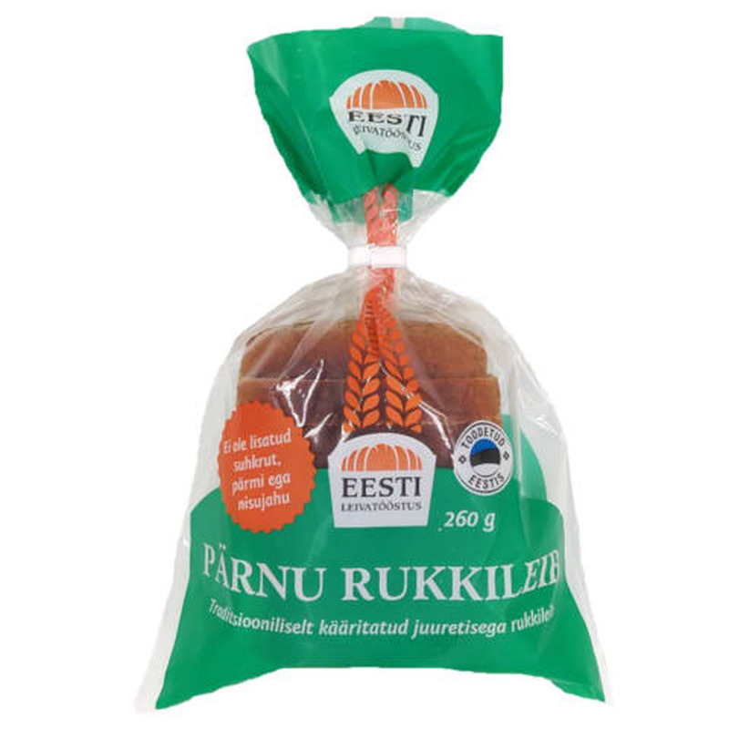 Rukkileib Pärnu ELT 260g