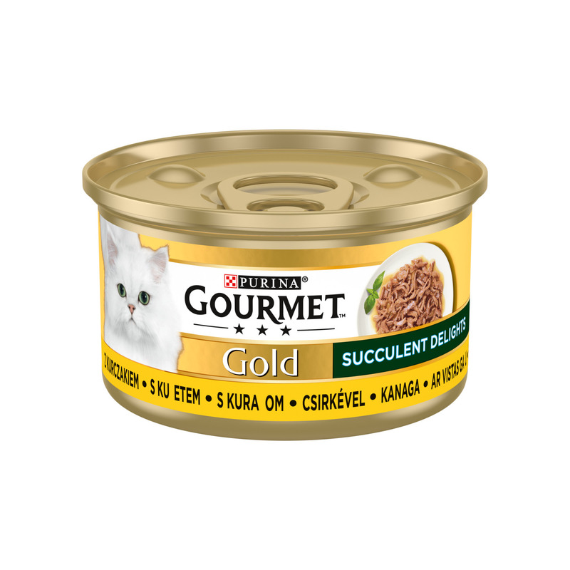 KAST 12 tk! Gourmet Gold Succulent Delights kanaga, PURINA, 85 g