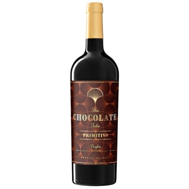 Kaitstud geograafilise tähisega vein Chocolate Tube Puglia Primitivo 14,5%vol 0,75l