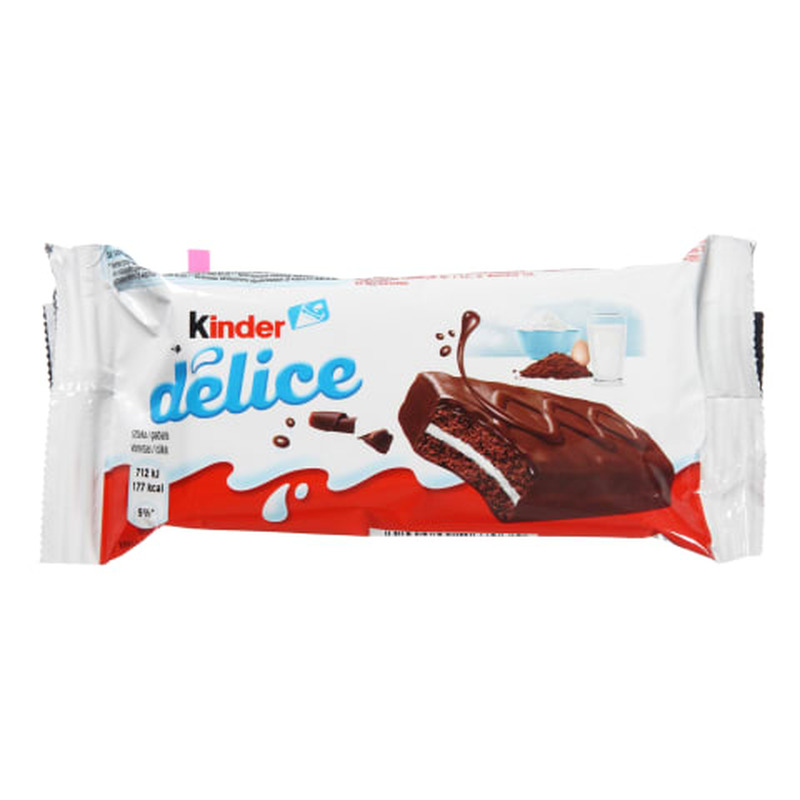 Kakaobatoon piimakreemitäidisega Kinder Delice 39g