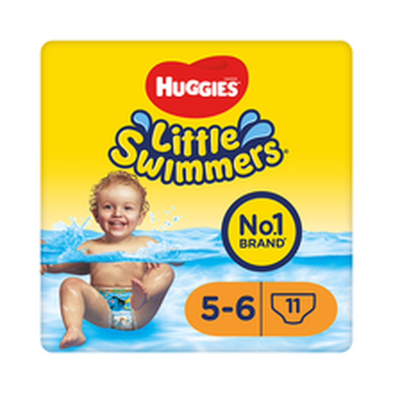 Püksmähkmed Little Swimmers M, HUGGIES, 11-18 kg/11 tk