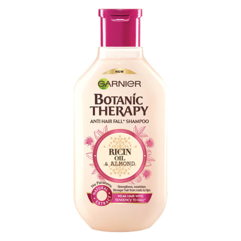 Šampoon  Botanic Therapy Ricin Almond, GARNIER, 400 ml