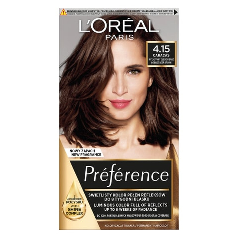 Püsivärv L'Oreal Preference 4.15 Caracas