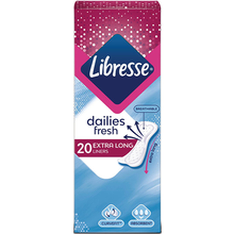 Libresse Extra Long pesukaitse 20 tk