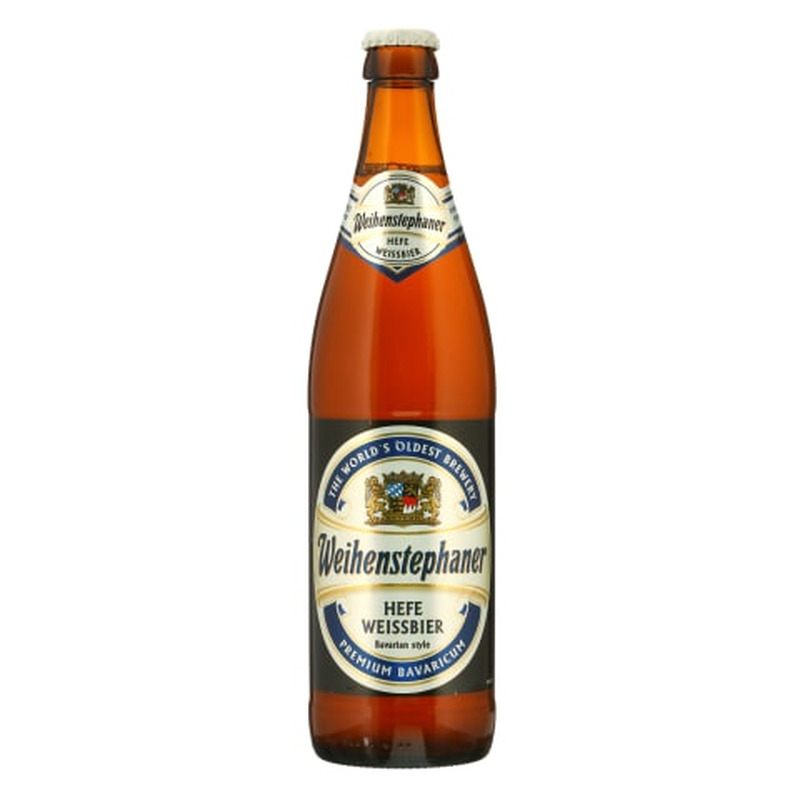 Õlu Weihenstephaner Hefe-Weissbier 5,4%vol 0,5l pudel