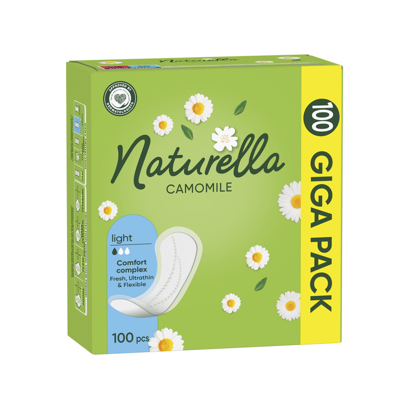 Naturella Light Camomile Pesukaitsmed, 100 tk