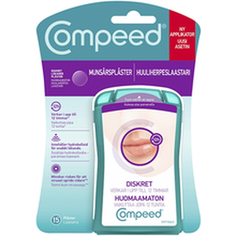 Compeed® huuleherpese plaaster 15ktk