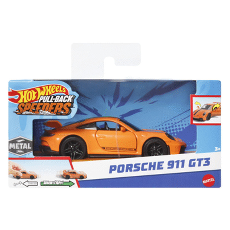 Tagasitõmmatav auto HOT WHEELS