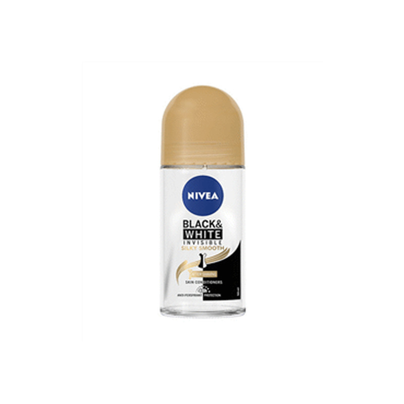 Rulldeo.NIVEA B&W Silky Smooth 50ml