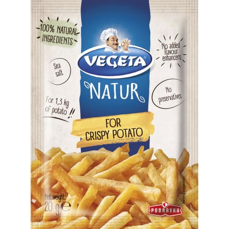 Maitseaine krõbedale kartulile Vegeta Natur 20g