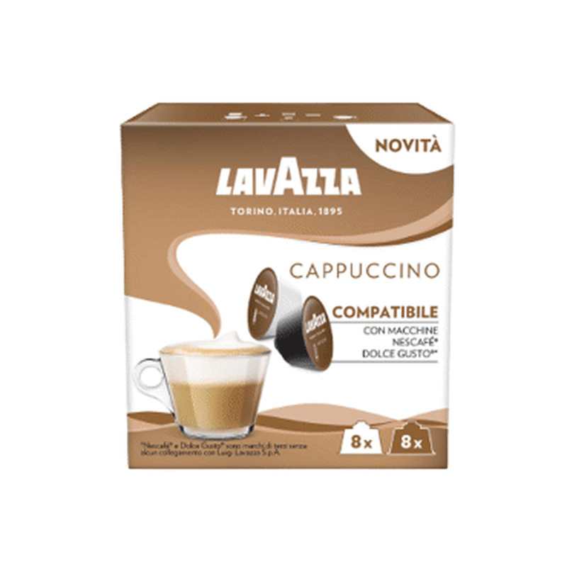 Kohvikapsl.LAVAZZA Cappuccino 16tkx12.5g