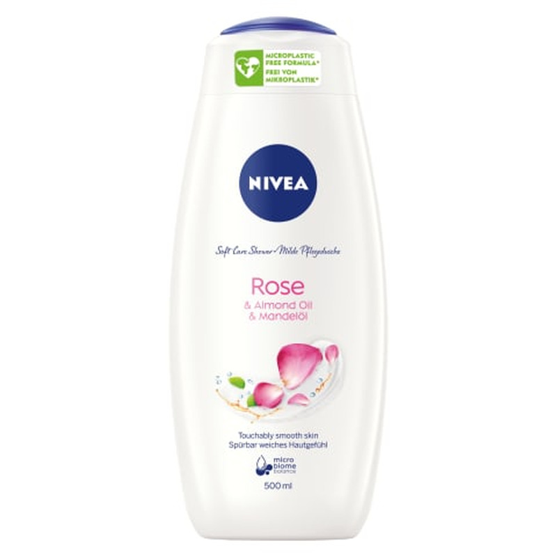 Dušigeel Nivea Rose&Almond Oil 500ml