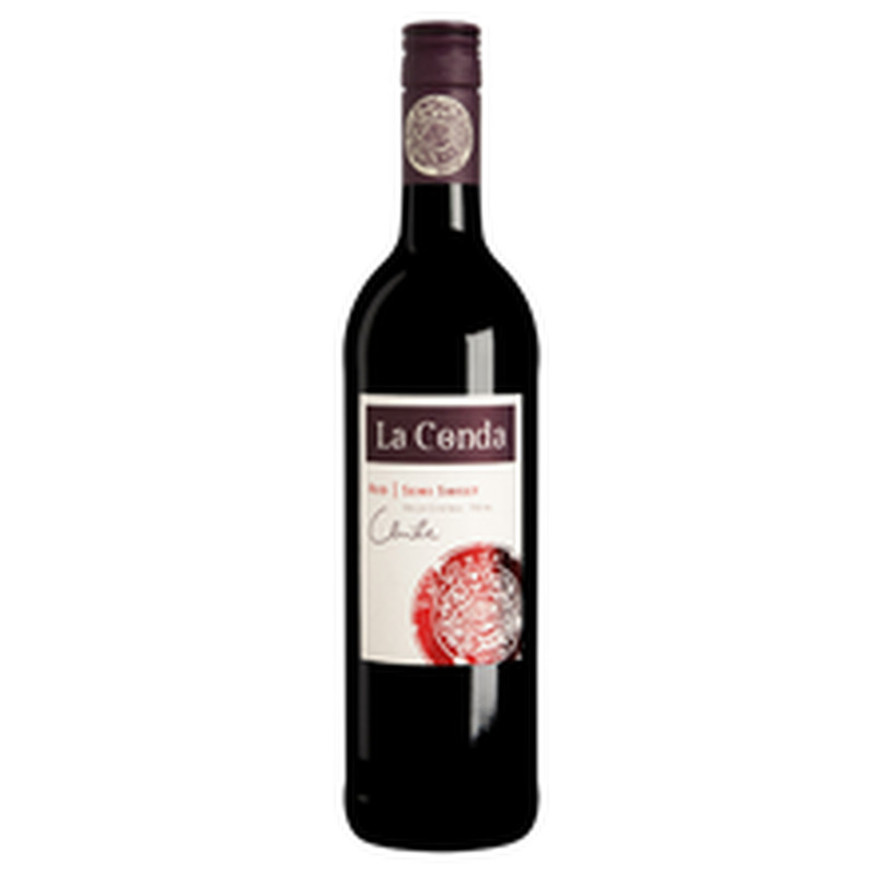 La Conda Semi Sweet Red GT vein 13%vol 750ml