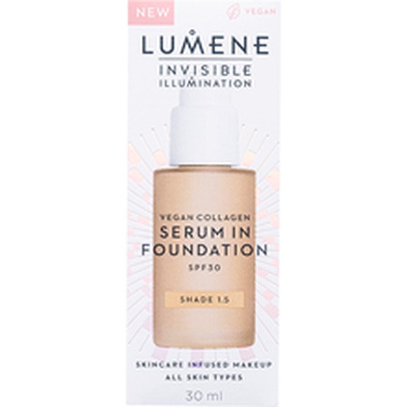 Lumene invisible illumination jumestuskreem 1.5 30ml