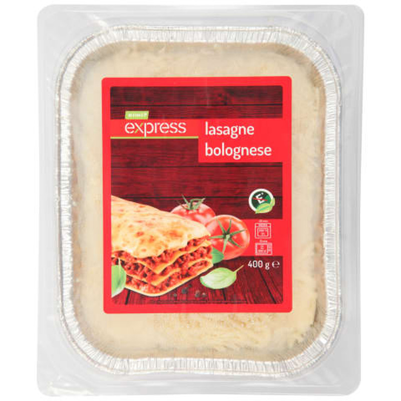 Lasanje Bolognese kastmega Rimi Express, 400g