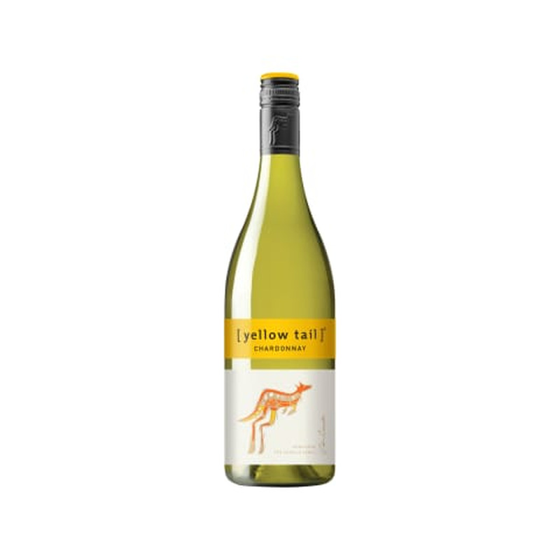 Geograafilise tähisega vein Yellow Tail Chardonnay 0,75l