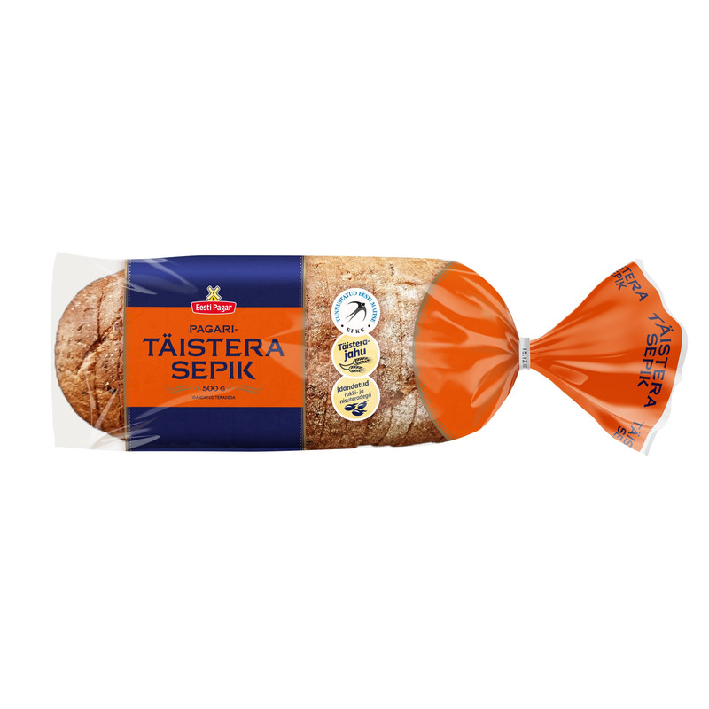 Täisterasepik, EESTI PAGAR, 500 g