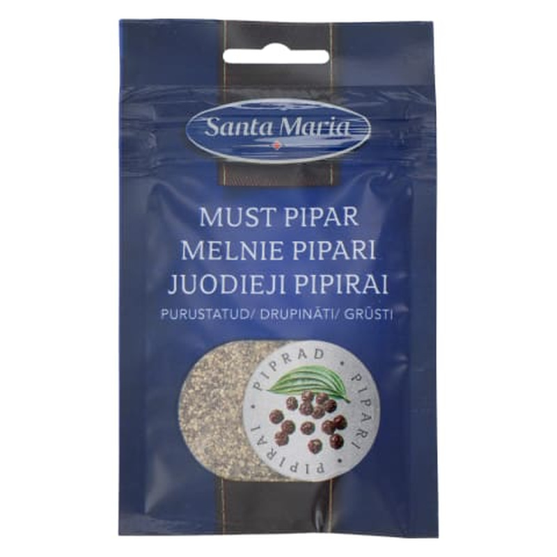 Must pipar, purustatud, SANTA MARIA, 18 g