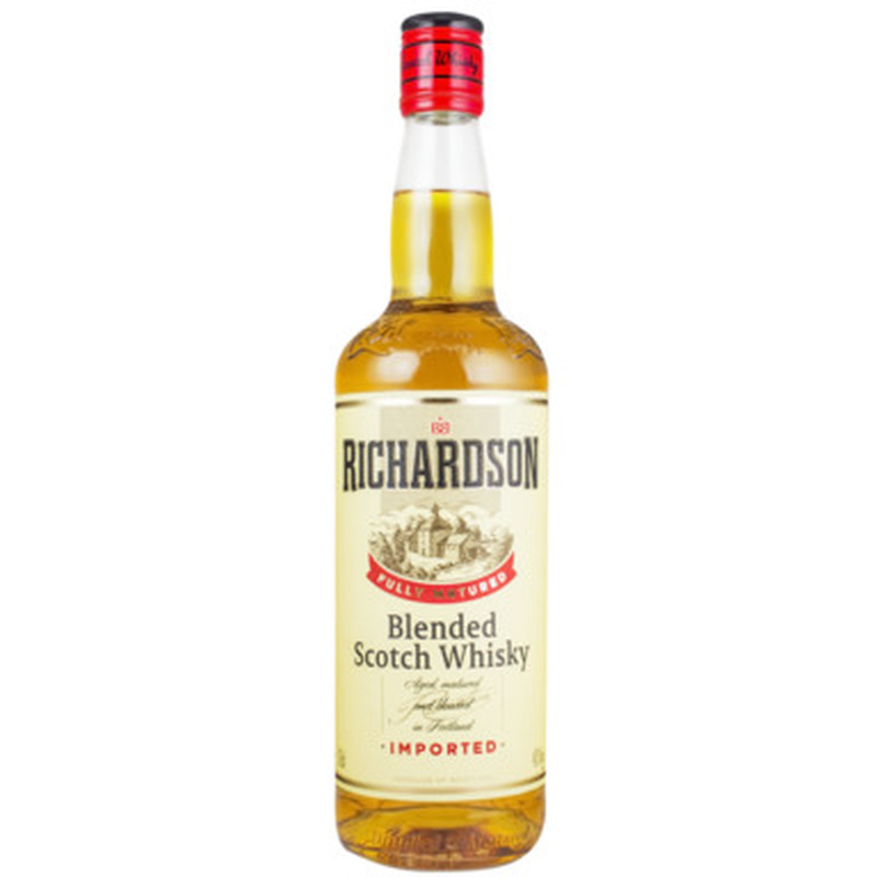 RICHARDSON Blended Scotch whisky 40% 70cl