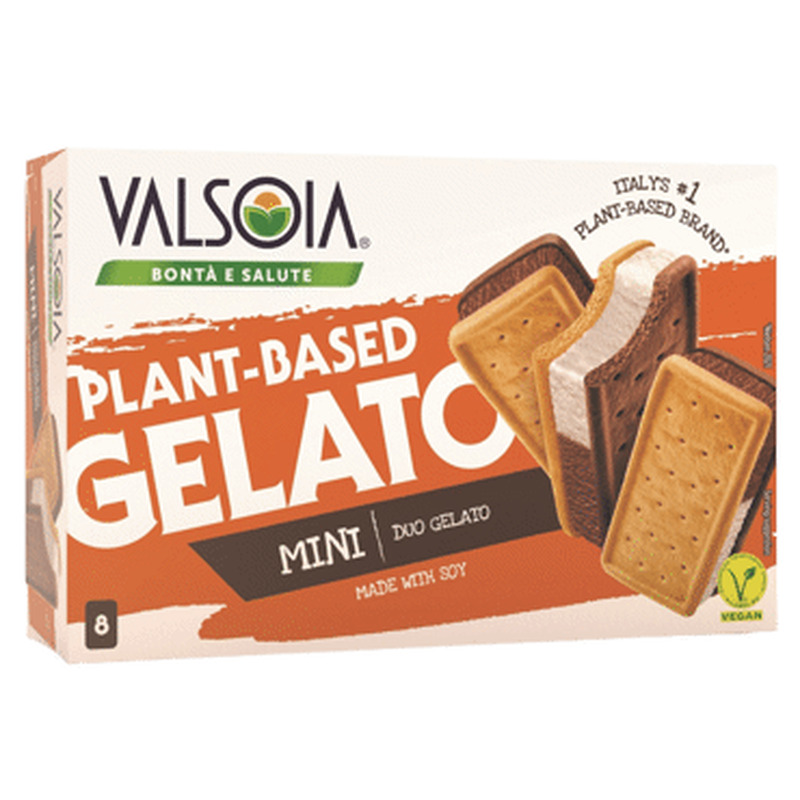 Sojajäätis küpsis.multipakk vegan,8x40g