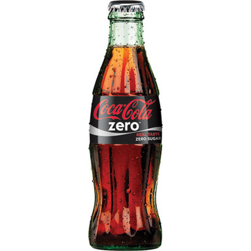 COCA-COLA Zero 0,25l (klaas)