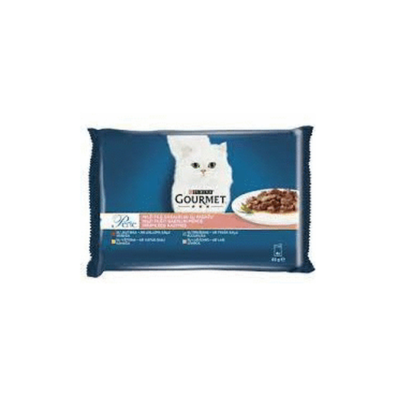 Kiisueine GOURMET PERLE kan,küül,lõh4x85