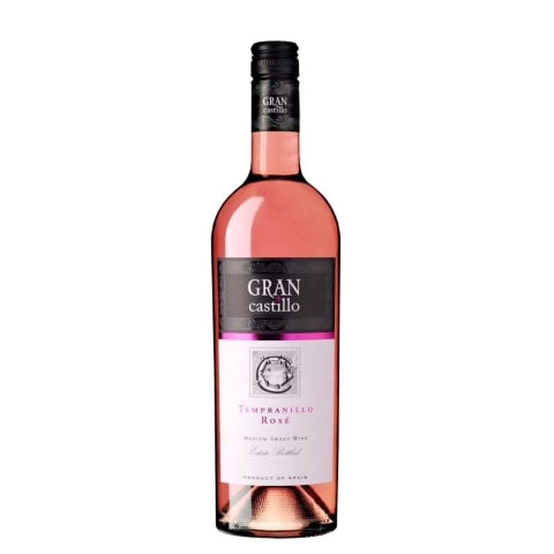 Kaitstud päritolunimetusega vein Gran Castillo Tempranillo Rose 0,75l