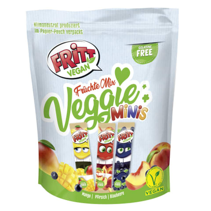 Närimiskommid Fritt Veggie Minis Fruit Mix 135g