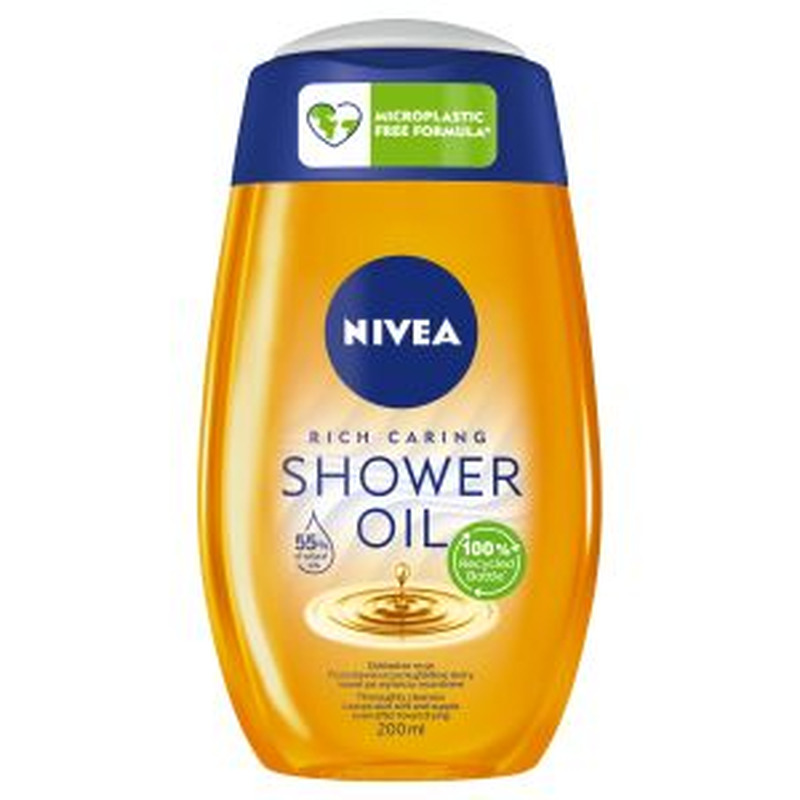 Nivea Natural Oil dušiõli 200ml